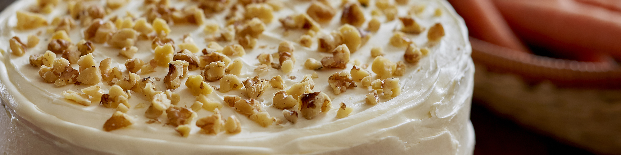 domino golden sugar carrot cake with cream cheese frosting