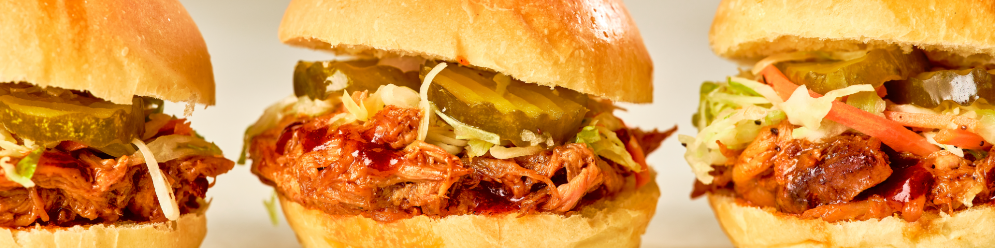 pulled pork sliders with domino dark brown sugar barbecue sauce