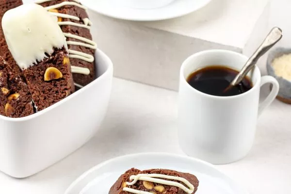 Chocolate Hazelnut Biscotti