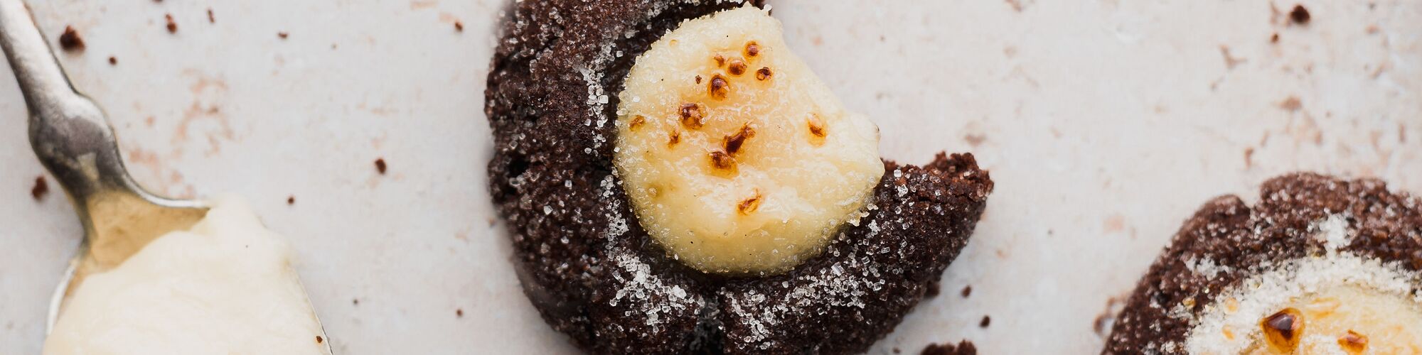 Creme Brûlée Thumbprint Cookies