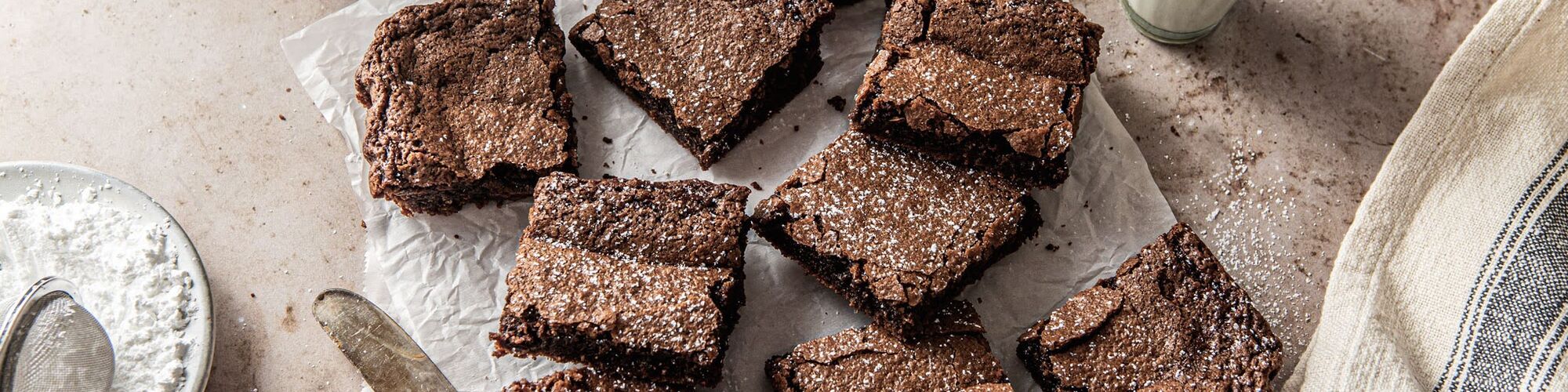 Domino® Sugar gingerbread brownies