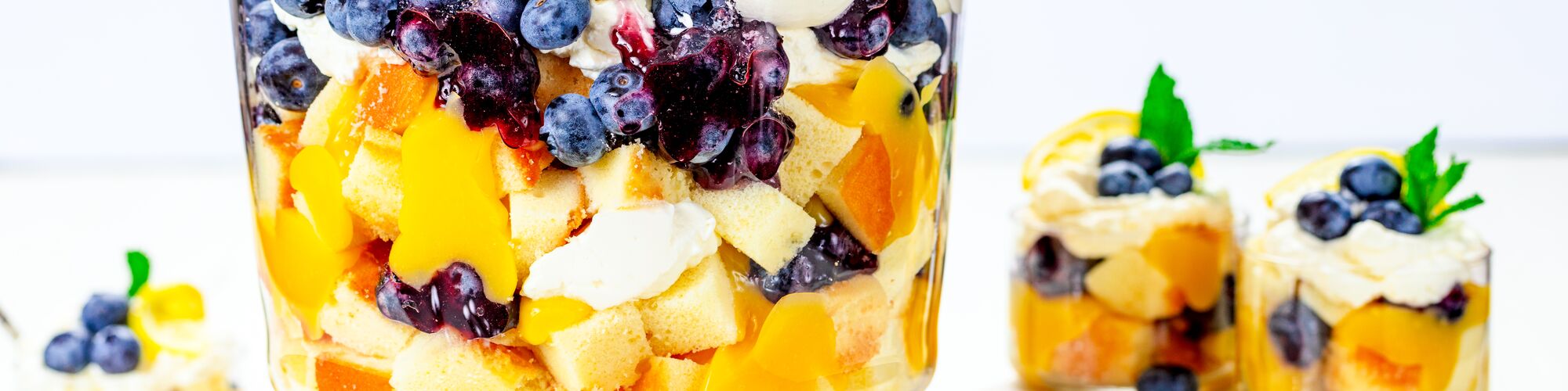 Domino® Sugar lemon berry trifle