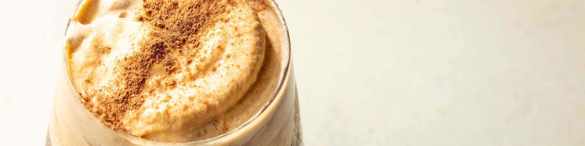 pumpkin cream cold brew with domino dark brown sugar syrup