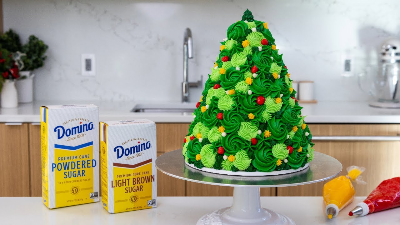 Christmas Tree Cake