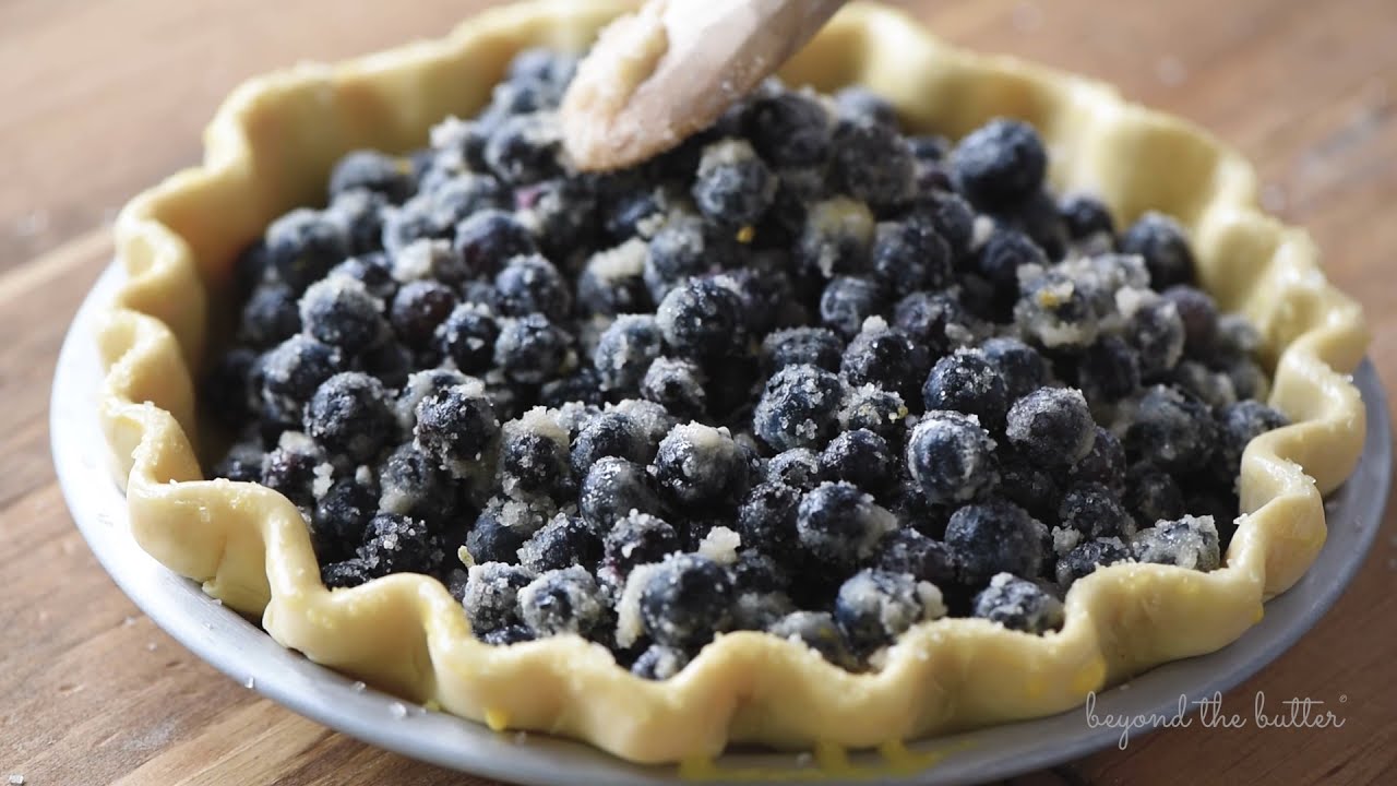 Blueberry Crumble Pie