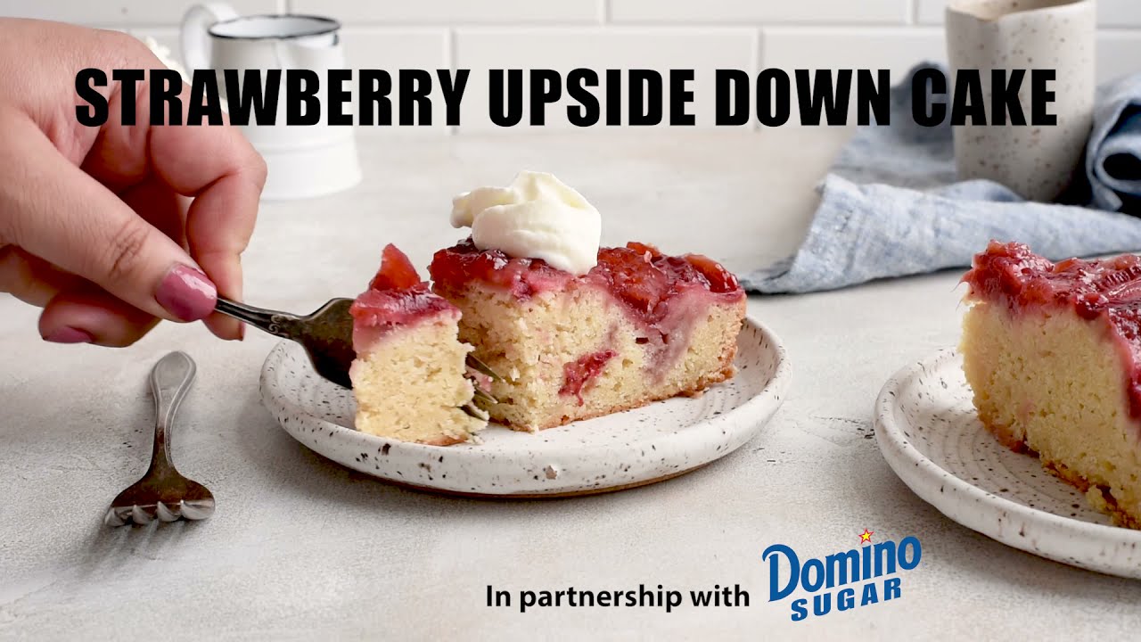 Strawberry Upside Down Cake