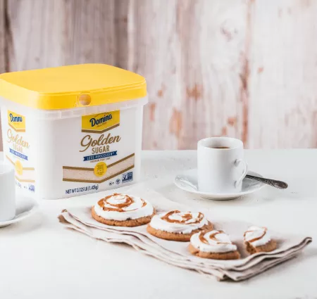 cappuccino cookies with Domino® Golden Sugar