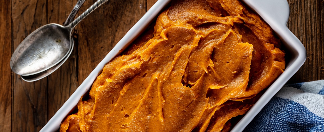 Mashed Candied Sweet Potatoes