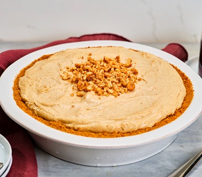 peanut butter pie baked with domino light brown sugar