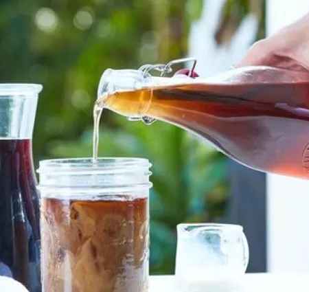 Domino® Sugar vanilla bean syrup for coffee