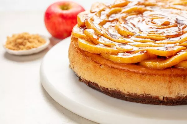 Apple Cheesecake 