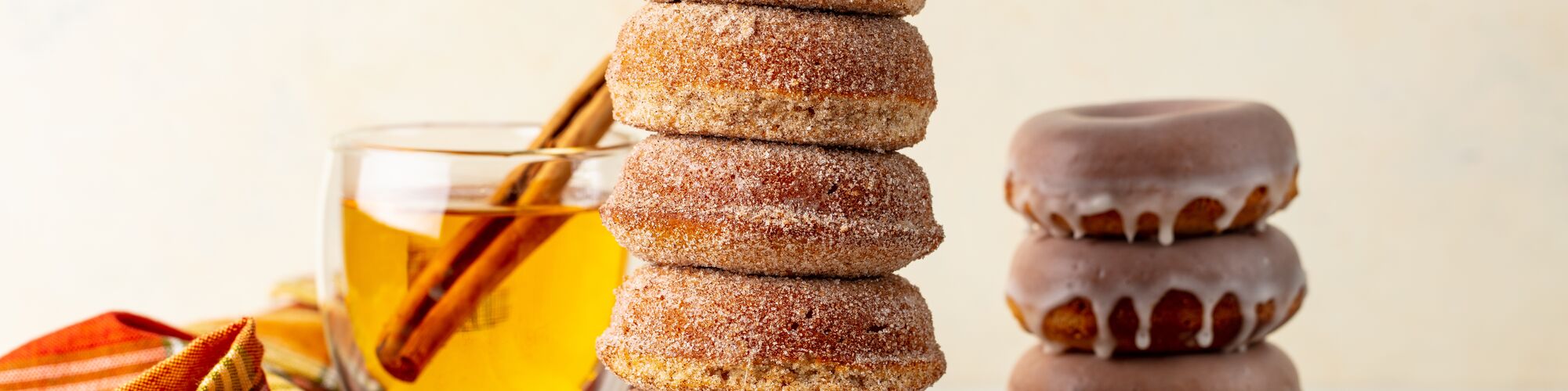 Domino® Sugar autumn apple cider donuts