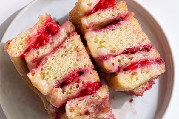 Raspberry Lemon Sweet Rolls