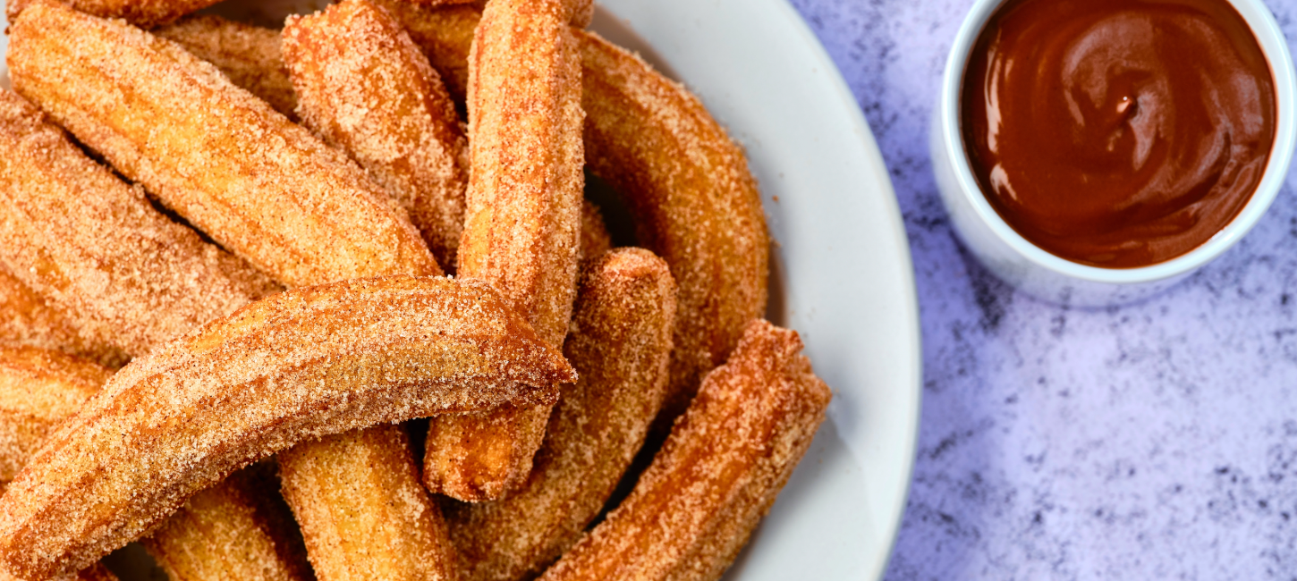 Churros con Chocolate Español