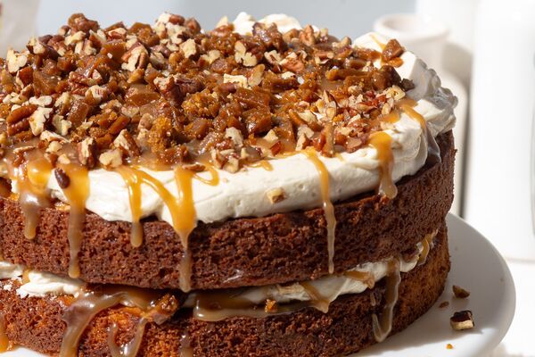 Butterscotch Crunch Cake