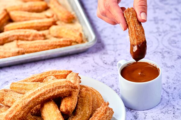 Churros con Chocolate Español