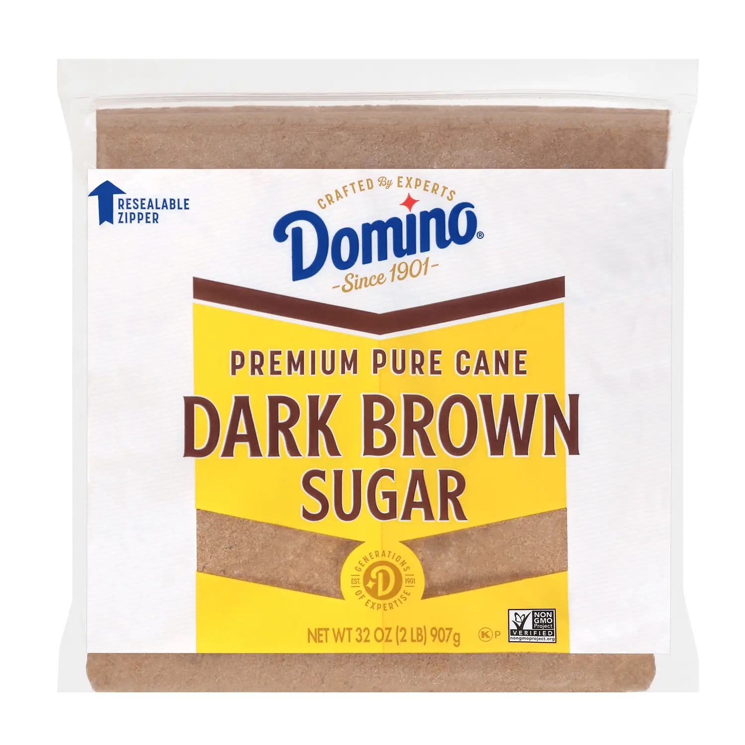 Domino® Dark Brown Sugar Zipper Bag